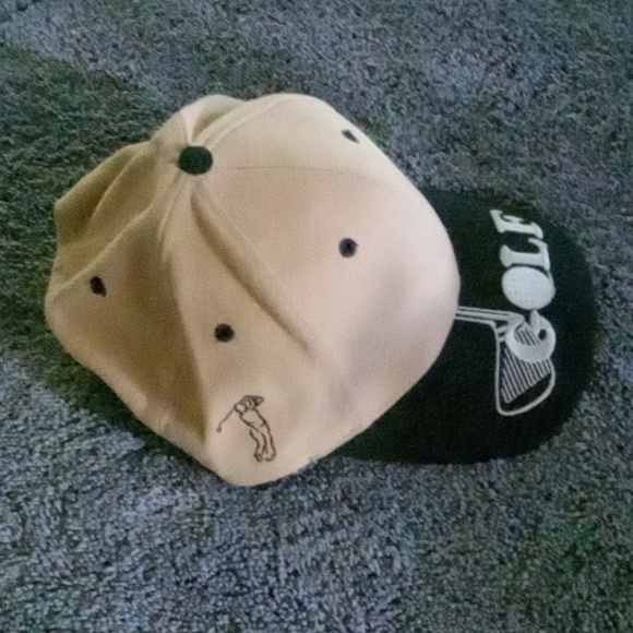 Mens Golf Adjustable Twill Ball Cap - Picture 2 of 5